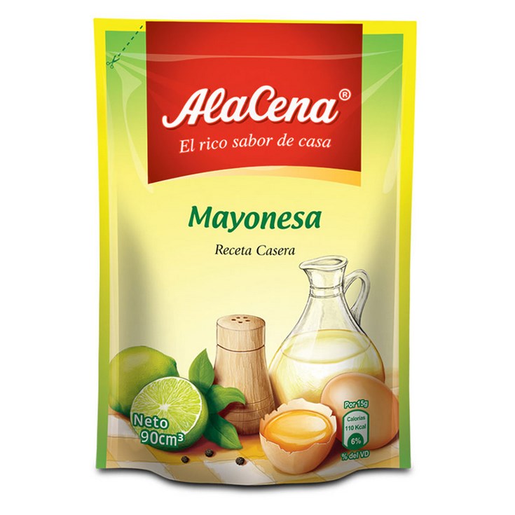 Mayonesa Doypack Ala Cena 90 Gr