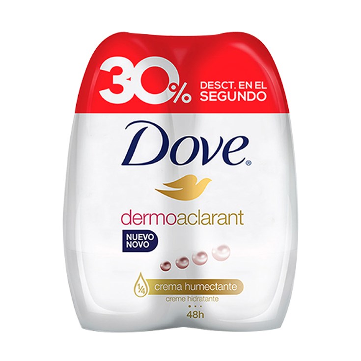 Desodorante Dove Roll-On Dermo Aclarante 50 Ml Precio Especi