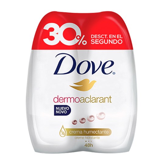Desodorante Dove Roll-On Dermo Aclarante 50 Ml Precio Especi