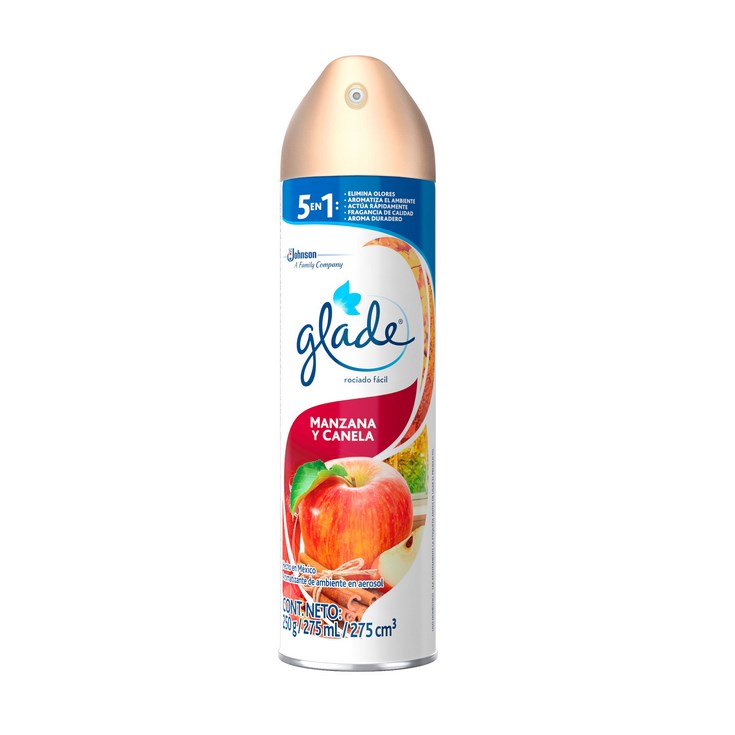 Aerosol Ambiental Glade Manzana y Canela 250 Ml.