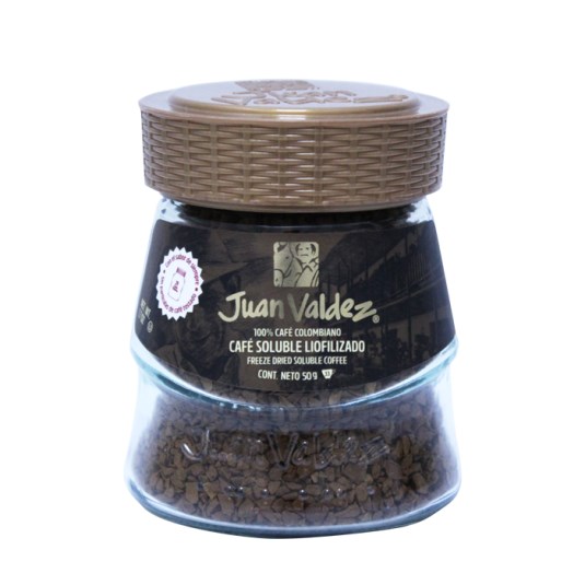 Café Liofilizado Juan Valdez 50 Gr