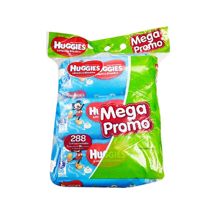 Toallas Húmedas Mega Promo Huggies 96 Uni