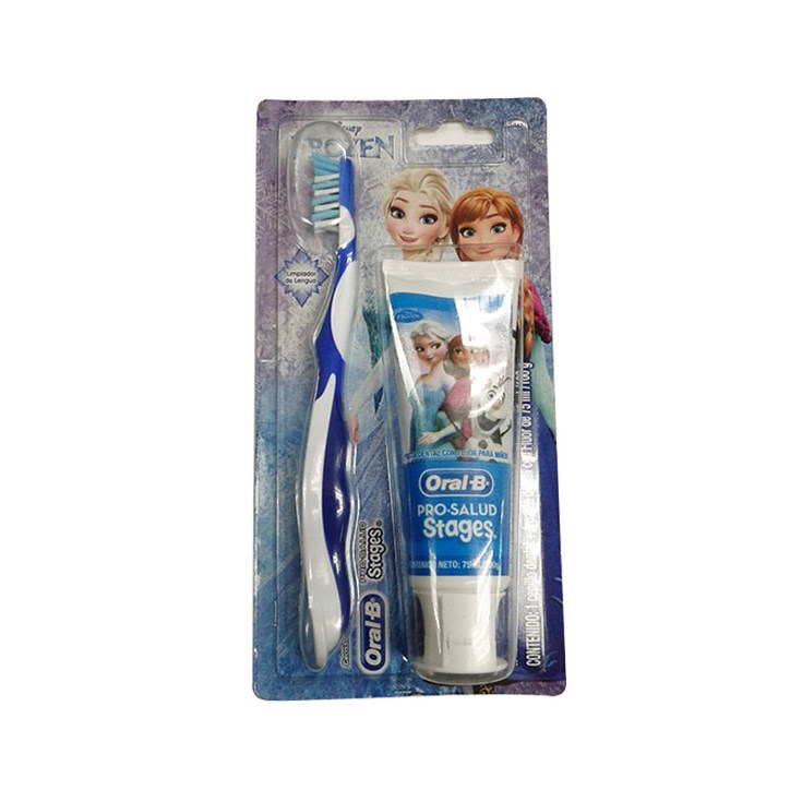 Pack Stages + 8 Años + Pasta Frozen Oral-B
