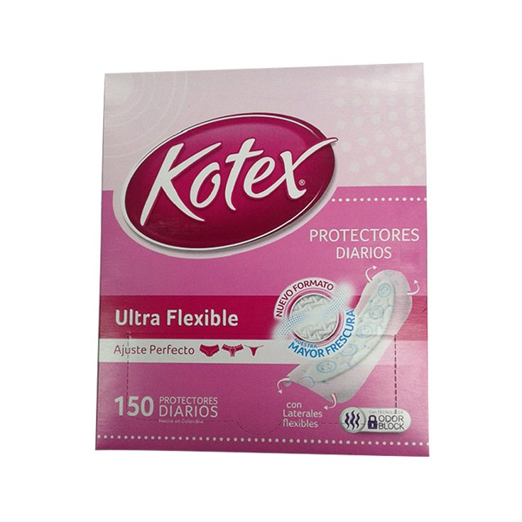 Protectores Diarios Ultra Flexibles Kotex X 1