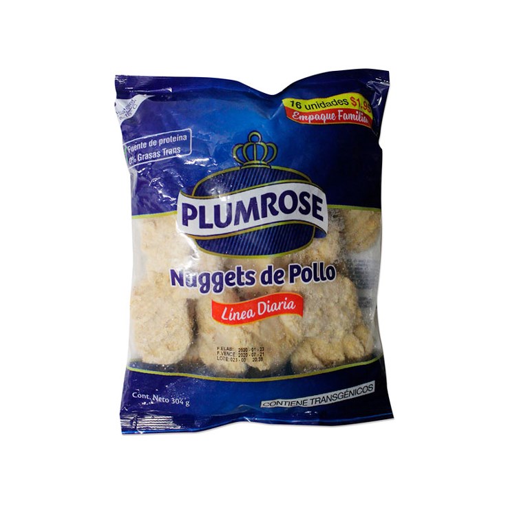 Nuggets De Pollo Plumrose 304 Gr