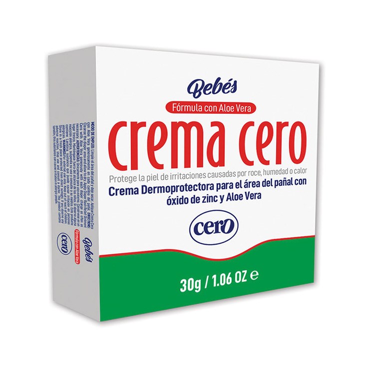 Crema cero aloe vera 30 gr