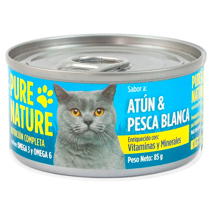 Alimento Humedo Para Gatos Atun Y Pesca Blanc