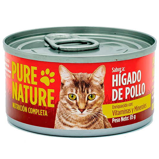 Alimento Humedo Para Gatos Higado De Pollo 85