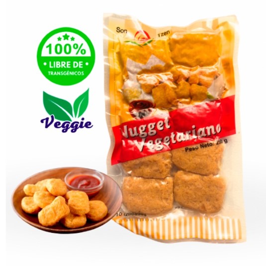 Nuggets Vegetarianos De Soya Son Tzen 250 Gr