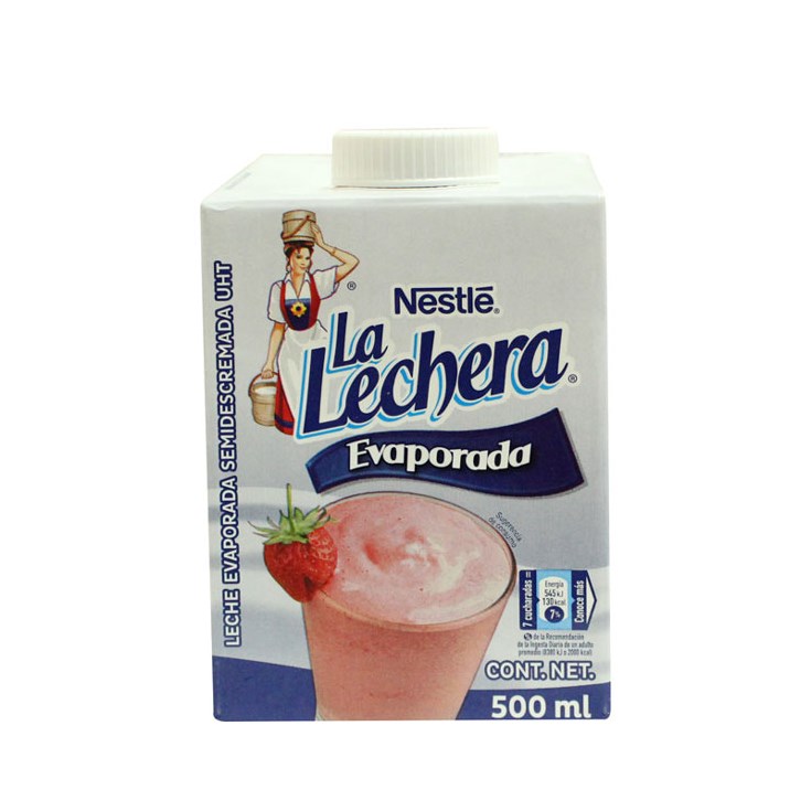 Leche Evaporada La Lechera 500 Ml