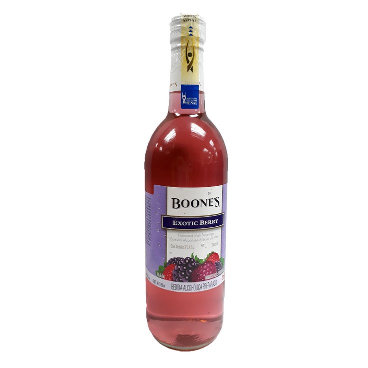 Boone's vino exotic berry 750 ml.