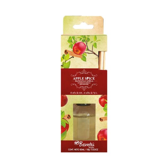 Difusor Bambu Manzana & Canela 20 Ml.