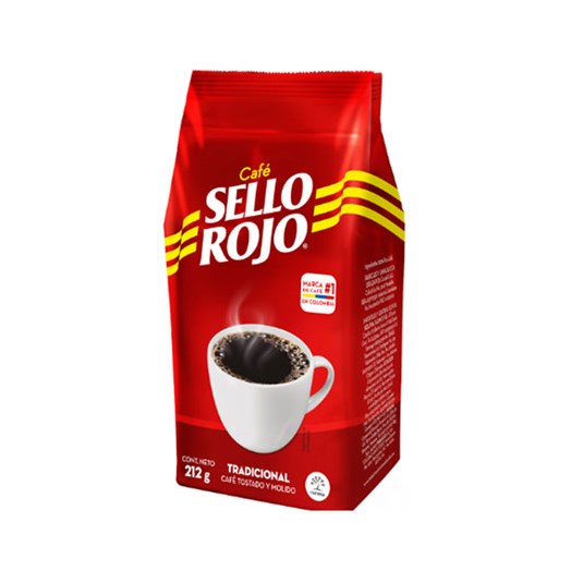 Café Funda Sello Rojo 212 Gr