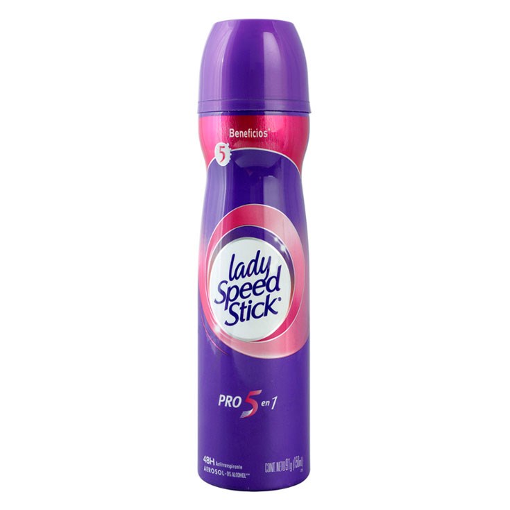 Desodorante Spray Pro 5 En 1 Lady Speed Stick