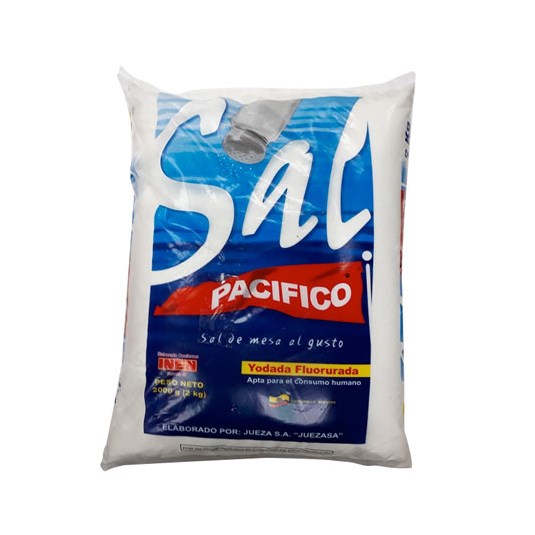 Sal De Mesa Pacífico 2 Kg