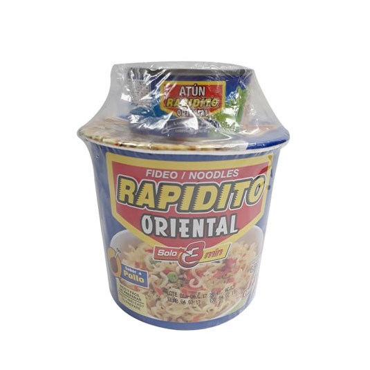 Rapidito Pollo 65 Gr + Atún 80 Gr Oriental