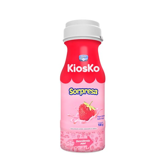 Yogurt Kiosko Bebible Kids  Frutilla 180 G
