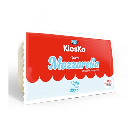 Queso Mozarella Light Kiosco 200 Gr.