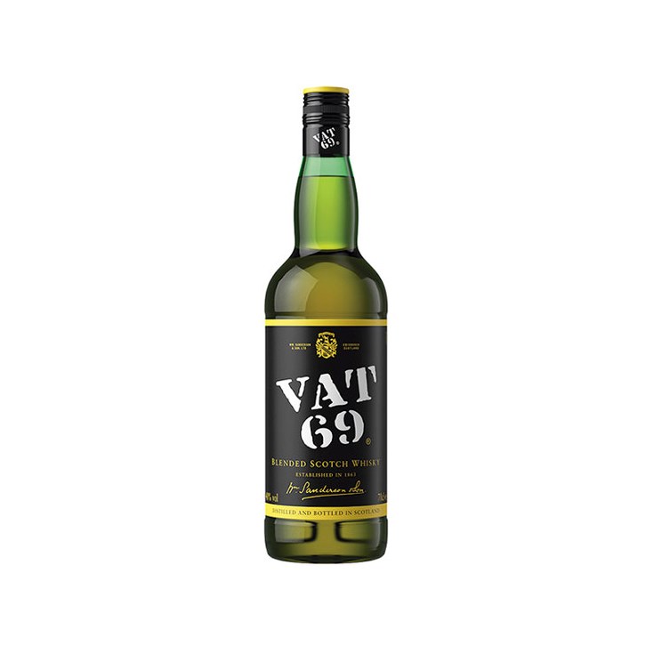 Vat 69 Whisky Blended Scotch 750 Ml