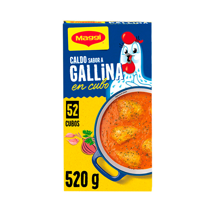 Caldo De Gallina Maggi 520 Gr X 52 Uni