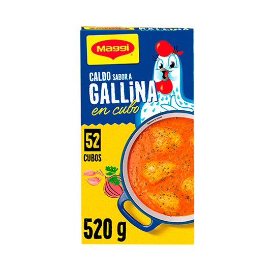 Caldo De Gallina Maggi 520 Gr X 52 Uni