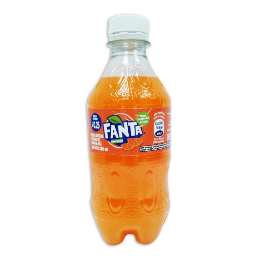 Fanta naranja botella 300 ml.