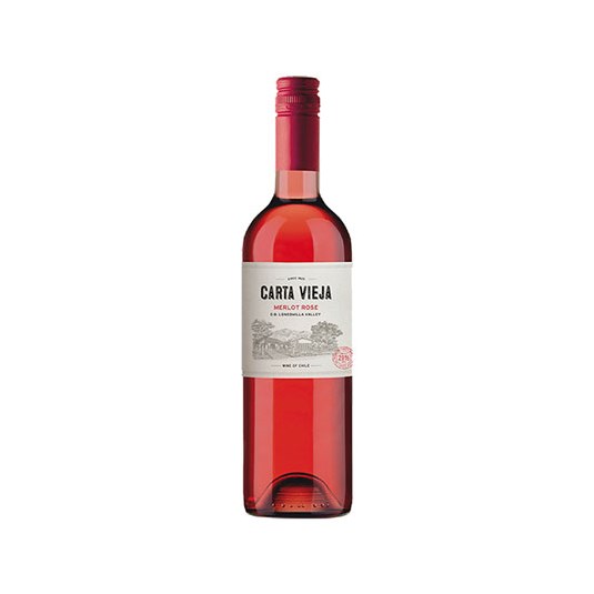 Carta Vieja Vino Rose Merlot 750 Ml