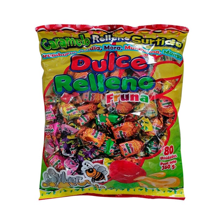 Caramelo Fruna Dulce Relleno Surtido 360 Gr Caramelo Fruna Dulce Relleno Surtido 360 Gr