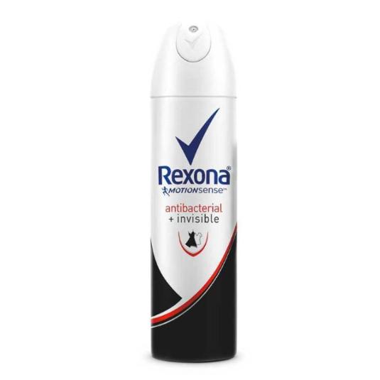 Desodorante Rexona Aerosol Women Antibacterial Invisible 150