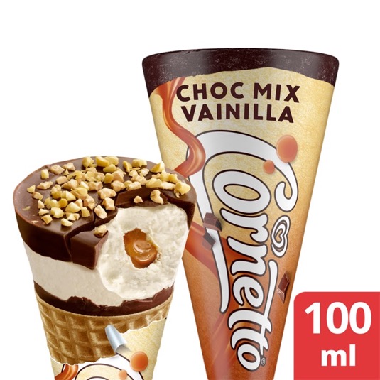 Cornetto Chocolate Mix Vainilla Pingüino 100