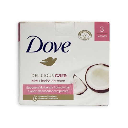 Tripack Jabon Leche De Coco Dove 90 Gr C/U