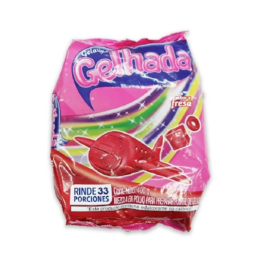 Gelatina Fresa Gel´Hada 400 Gr