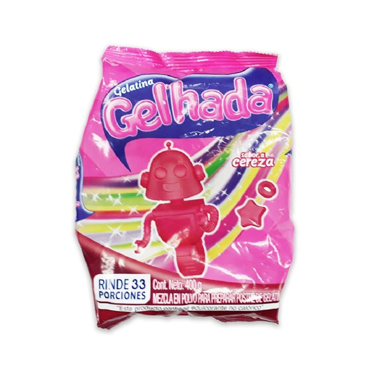 Gelatina Cereza Gel´Hada 400 Gr