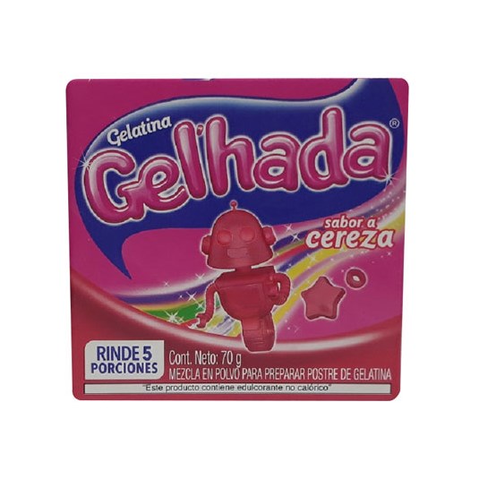 Gelatina Cereza Gel´Hada 70 Gr