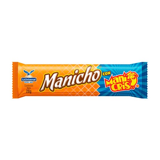 Manicho Choc Leche Y Mani Cris 25Gr