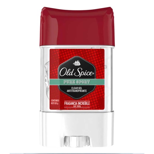 Clear Gel Antitranspirante pure spo Old Spice