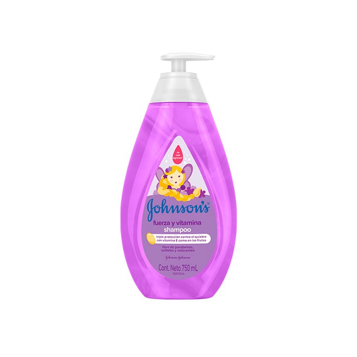 Shampoo Fuerza Y Vitaminas Johnson´S Baby 750 Ml
