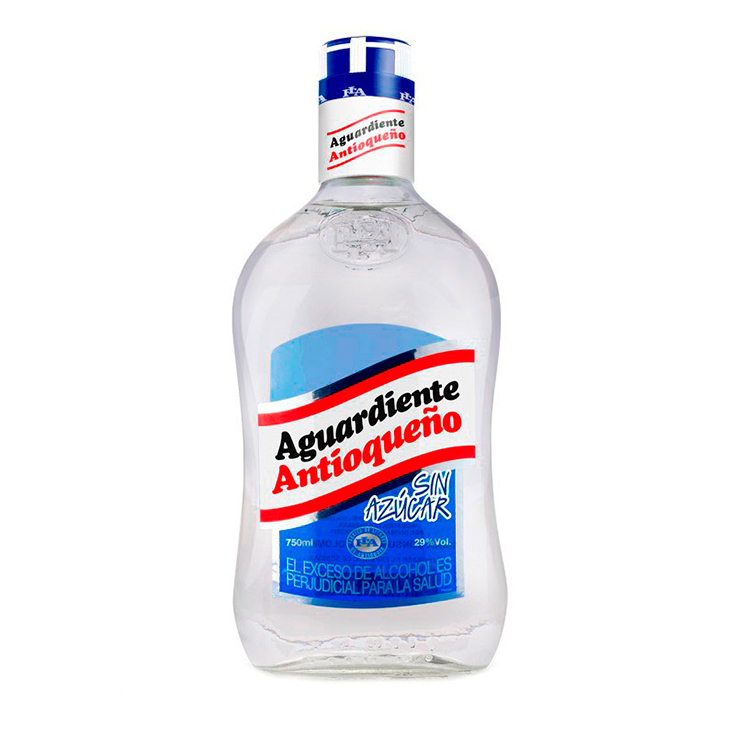 Aguardiente Antioqueño Sin Azucar 750 Ml