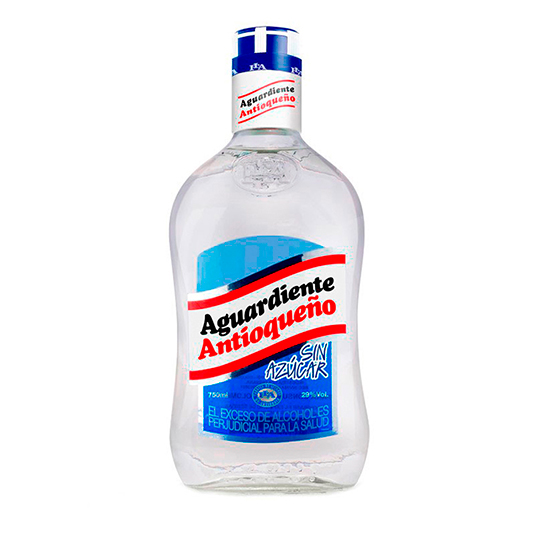 Aguardiente Antioqueño Sin Azucar 750 Ml