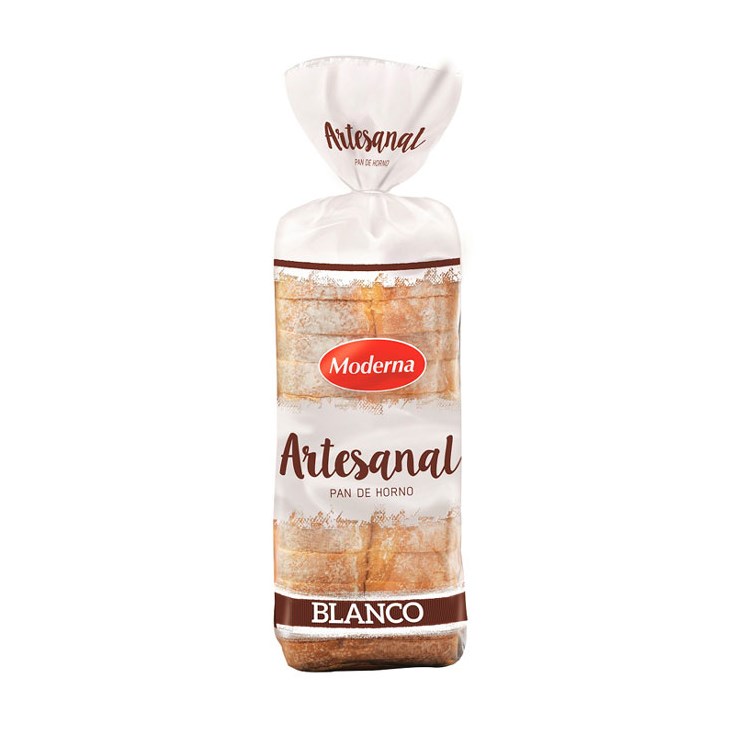 Pan De Horno Artesanal Blanco Moderna 560 Gr.