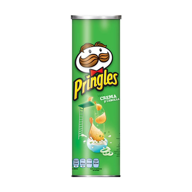 Papa Crema Y Cebolla Pringles 124 Gr