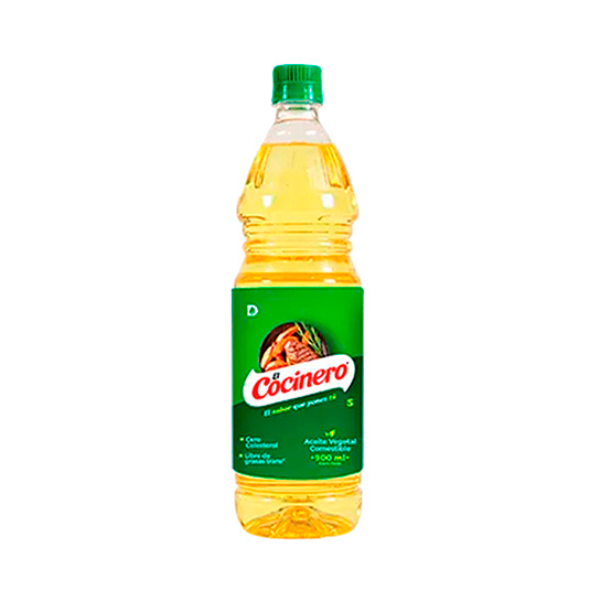 Aceite El Cocinero 900 Ml