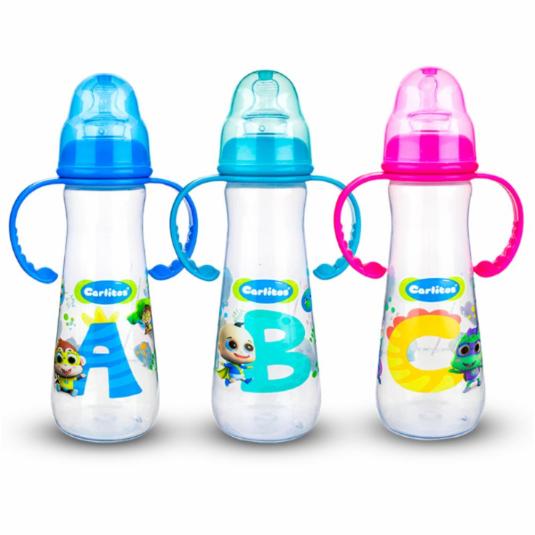 Biberon Carlitos Clasico Con Doble Agarradera 9 Oz