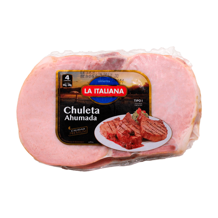Chuleta Ahumada 450 Gr.