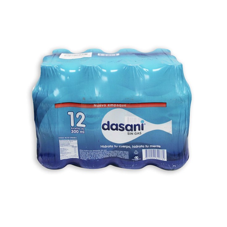 Pack X 12 Dasani 300 Ml C/U