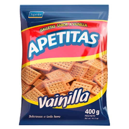 Galleta Vainilla Apetitas 400 Gr