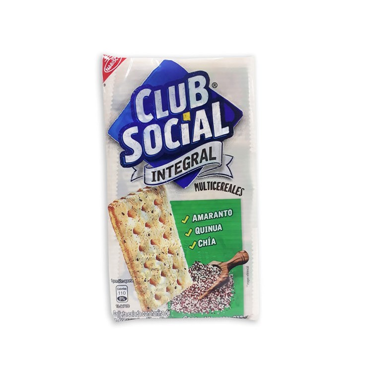Galleta Integral Multicereales Club Social 21 Galleta Integral Multicereales Club Social 21