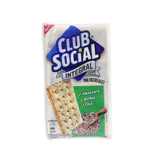 Galleta Integral Multicereales Club Social 21