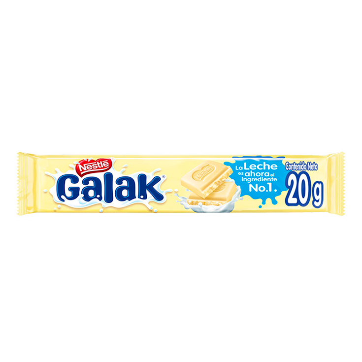 Chocolate Blanco Galak 20 Gr Chocolate Blanco Galak 20 Gr