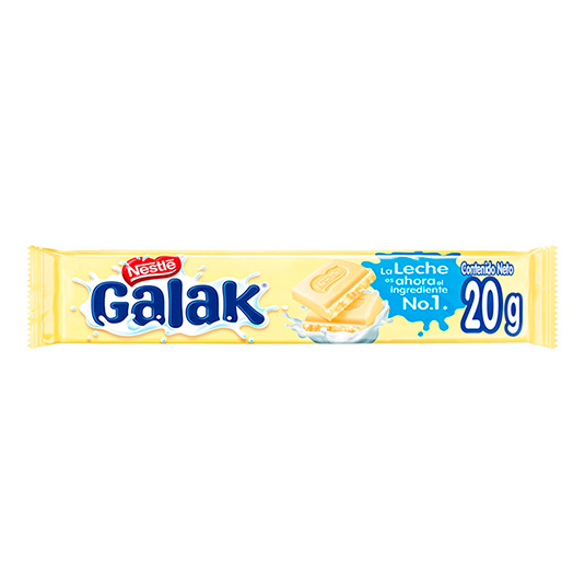 Chocolate Blanco Galak 20 Gr